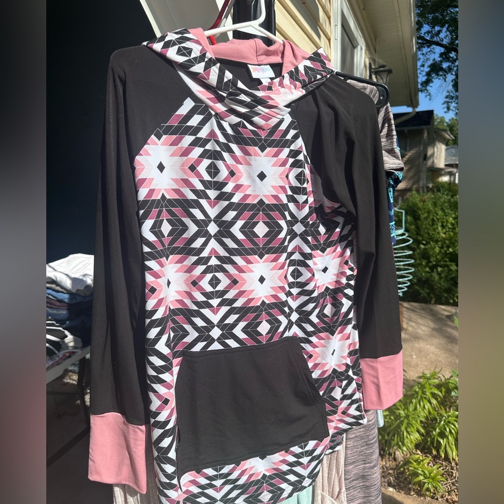 Lularoe Amber hoodie sz M